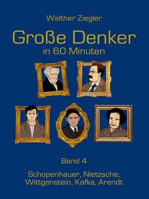 cover image of Große Denker in 60 Minuten--Band 4
